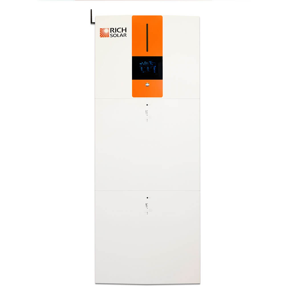 RICH SOLAR All-in-One Energy Storage System – 6.5kW Inverter, 5.12kWh LiFePO₄ Battery, Dual MPPT | Off-Grid & Backup Power Solution
