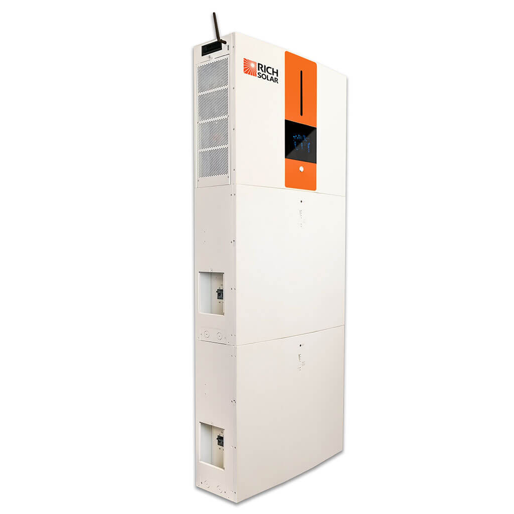 RICH SOLAR All-in-One Energy Storage System – 6.5kW Inverter, 5.12kWh LiFePO₄ Battery, Dual MPPT | Off-Grid & Backup Power Solution