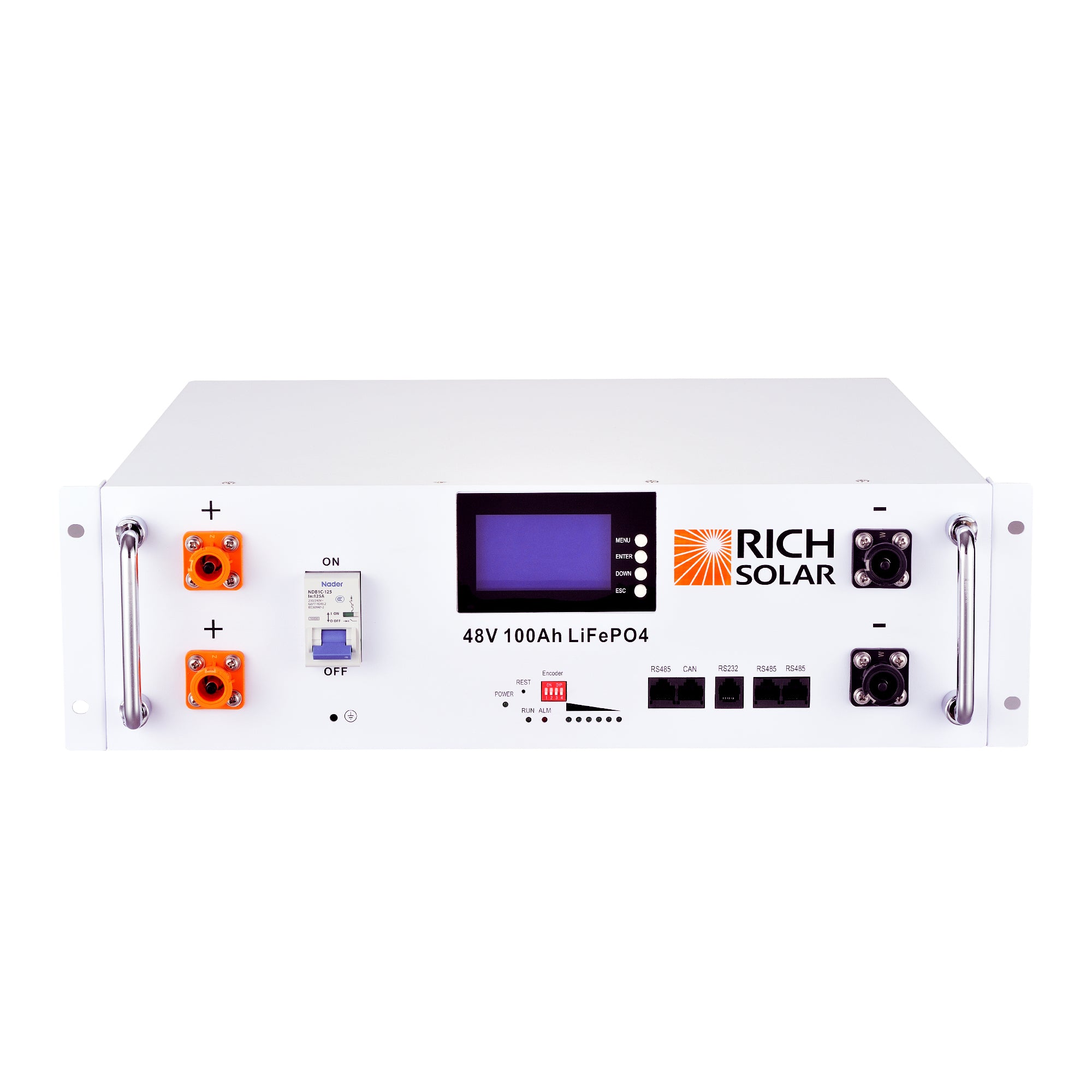 RICH SOLAR ALPHA 5 48V 100Ah LiFePO4 Battery – 5.12kWh Server Rack Battery | 7,000+ Cycles | Off-Grid & Residential | Pre-Order Only