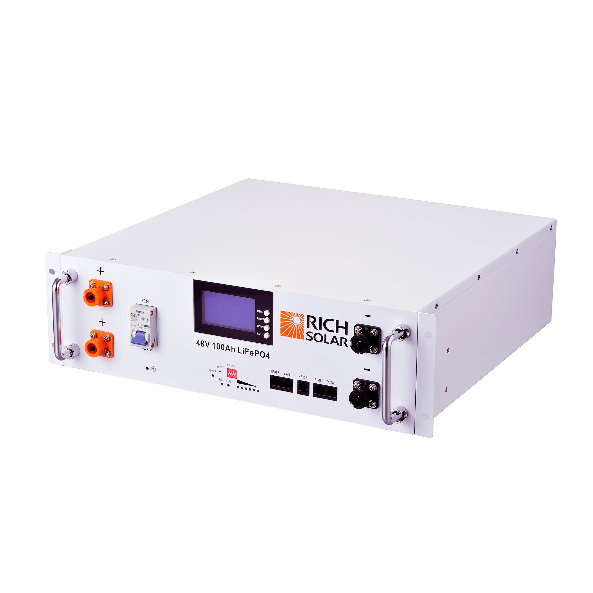 RICH SOLAR ALPHA 5 48V 100Ah LiFePO4 Battery – 5.12kWh Server Rack Battery | 7,000+ Cycles | Off-Grid & Residential | Pre-Order Only
