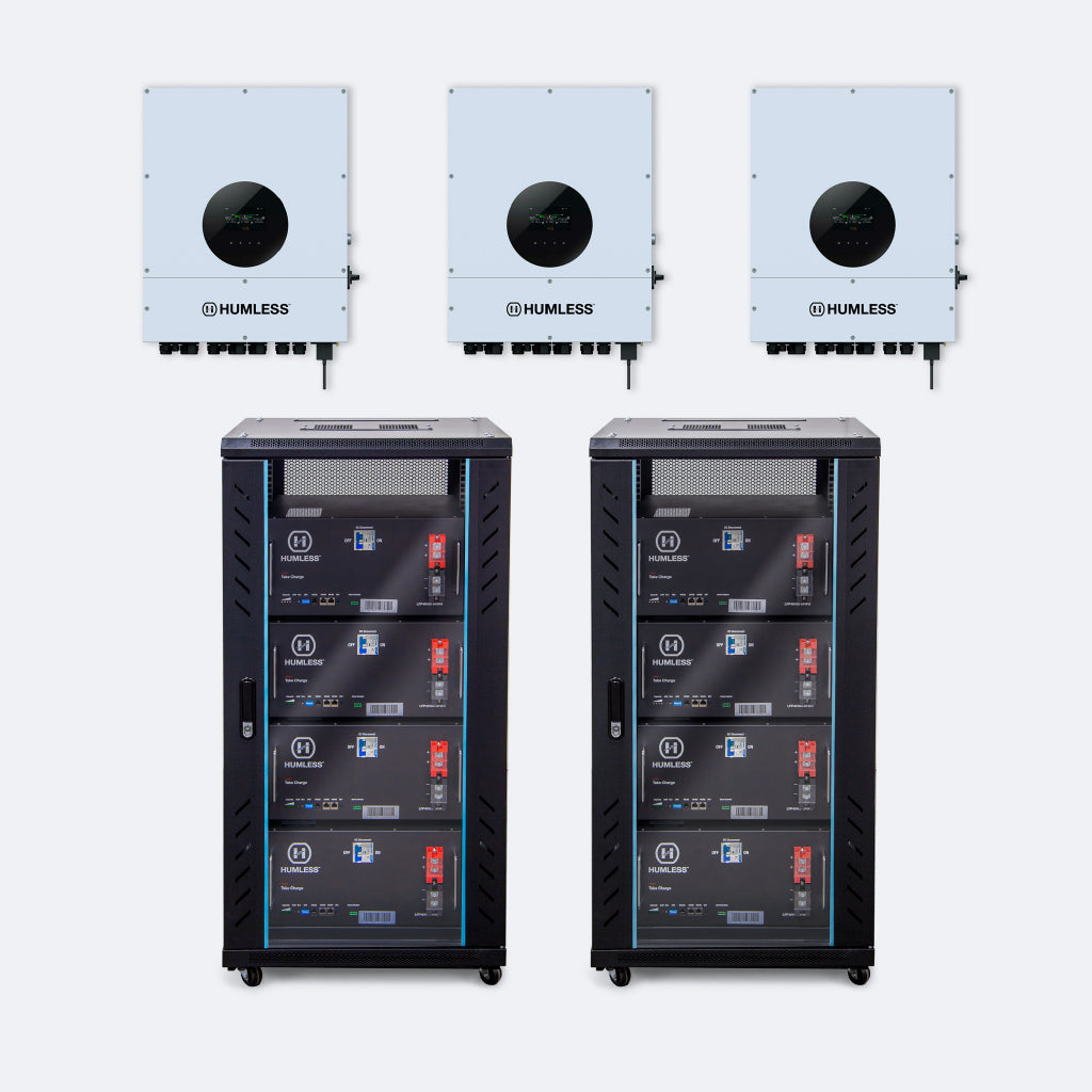 HUMLESS 12kW Universal Inverter Kit | UL1741 Certified Off-Grid & Backup Power System