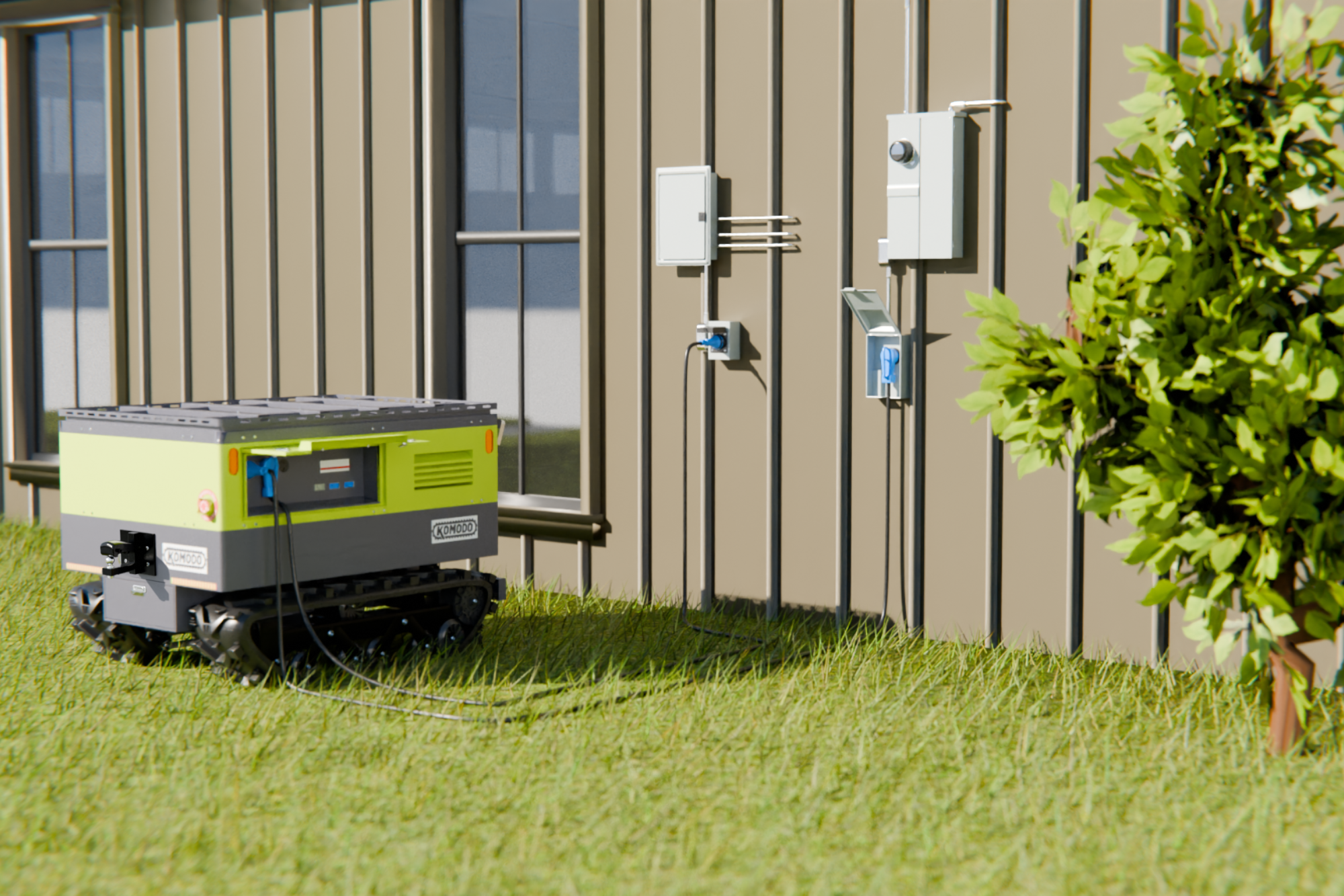 KOMODO 100kWh Battery Storage System with 22kVA Inverter | Off-Grid & Solar-Ready Power Solution
